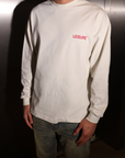 RASPBERRY LONG SLEEVE - VINTAGE WHITE