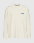 AZURE BLUE LONG SLEEVE - VINTAGE WHITE