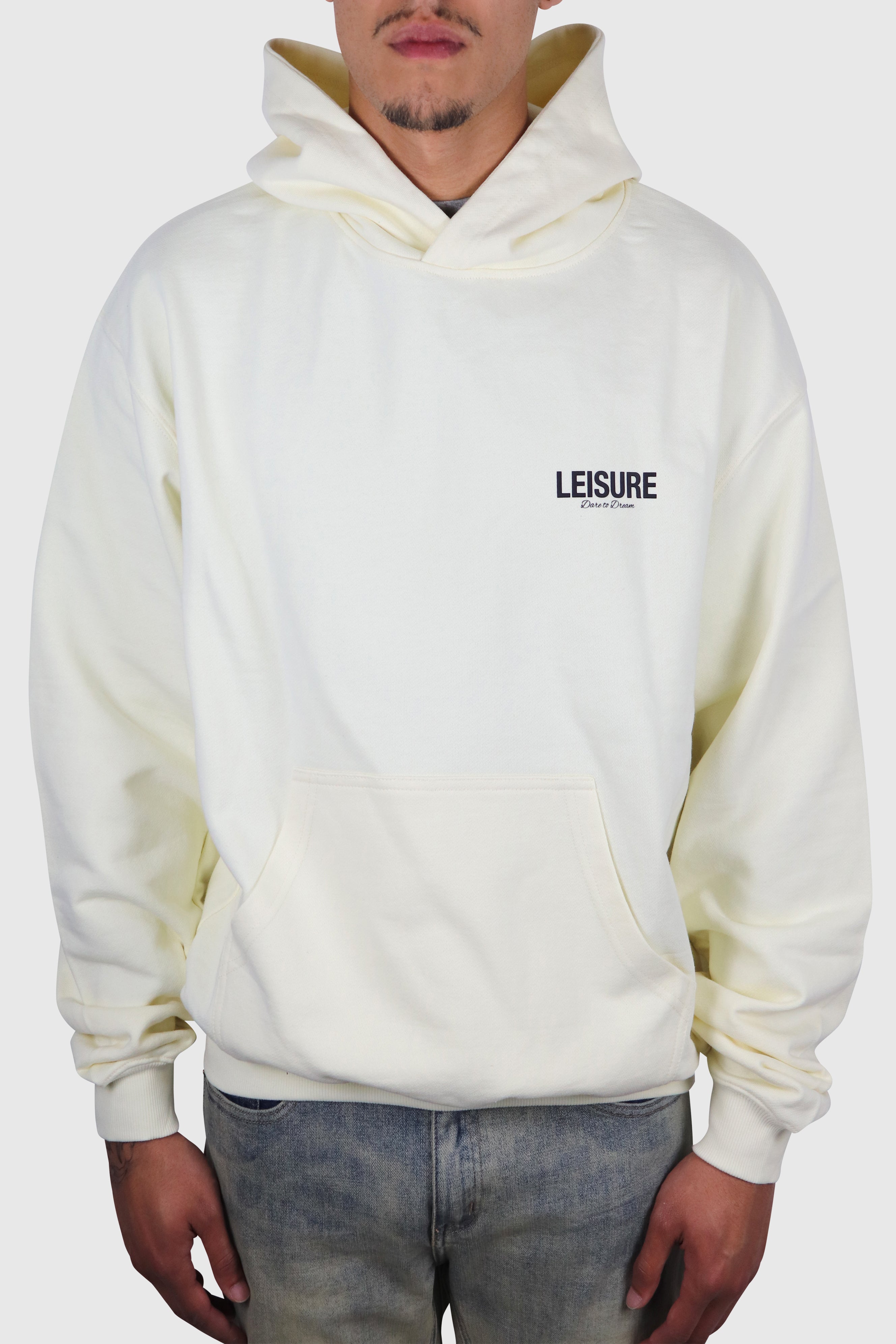 DARE TO DREAM HOODIE - CREAM