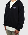 DARE TO DREAM ZIP HOODIE - BLACK