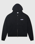 DARE TO DREAM ZIP HOODIE - BLACK